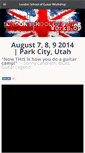 Mobile Screenshot of londonschoolofguitarworkshop.com